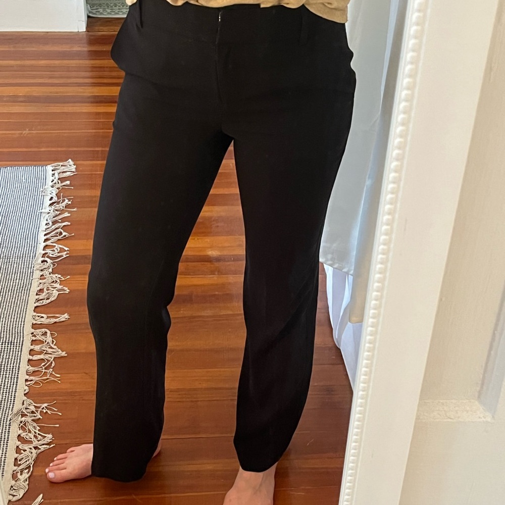 Black dress pants slight flare